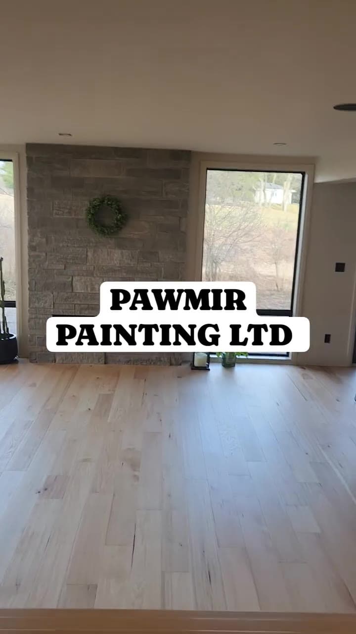Finished luxury home interior